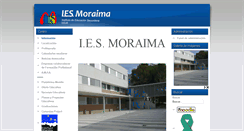 Desktop Screenshot of iesmoraima.com